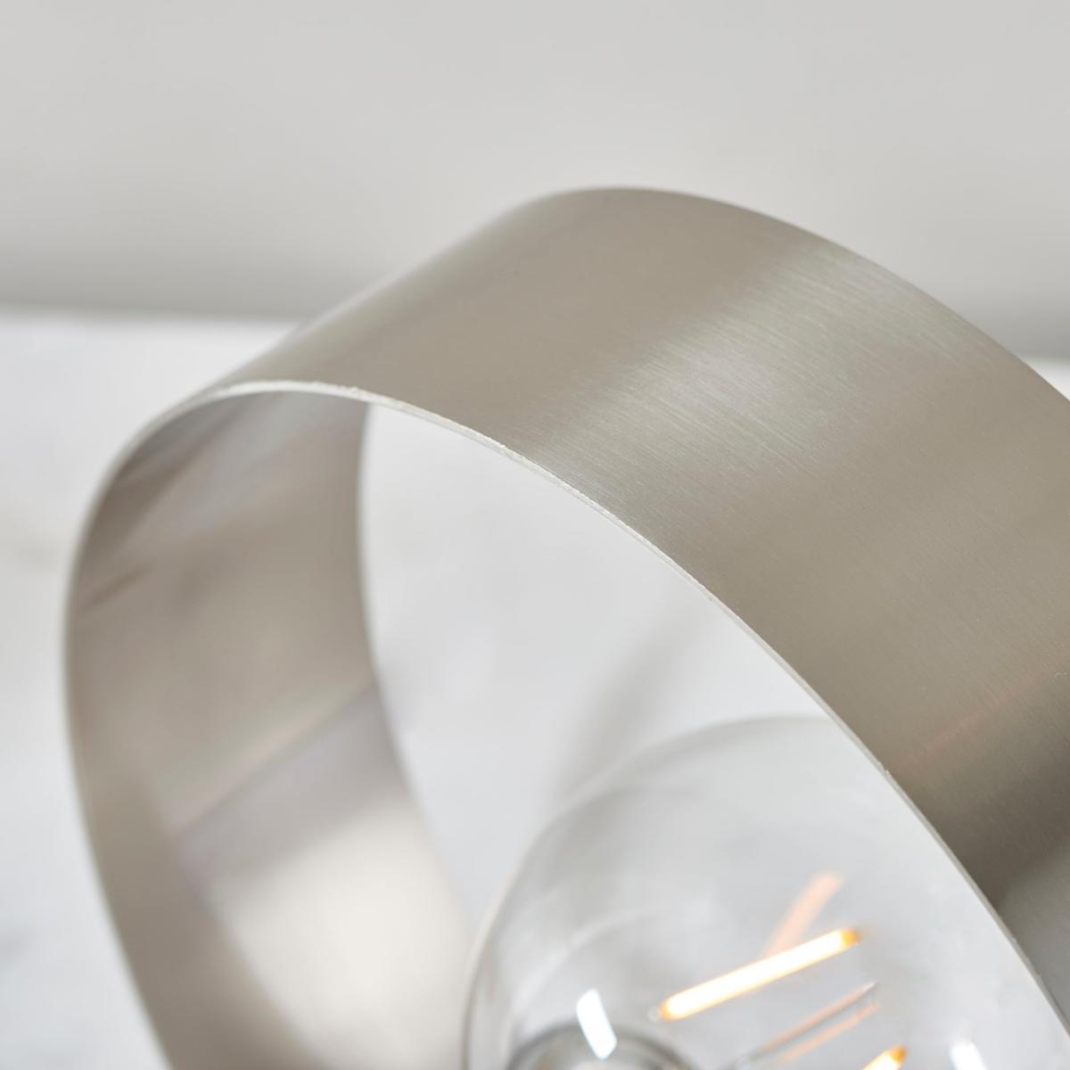 Vogue Circ Table Lamp Nickel – image 6
