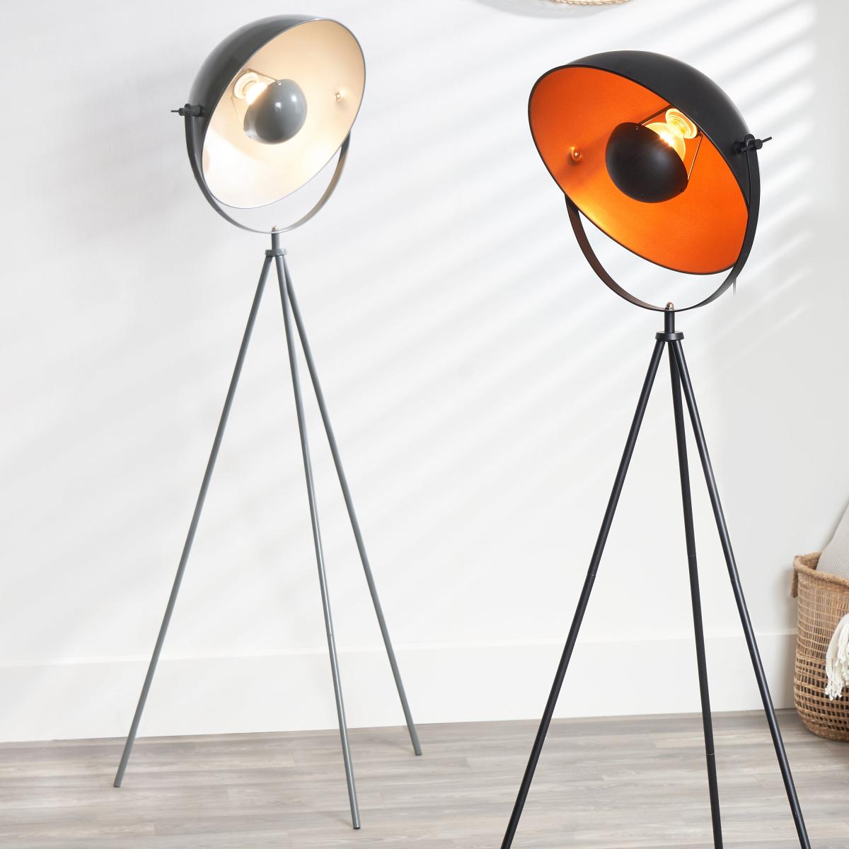 Sona Diffused Tripod Floor Lamp Black – image 3