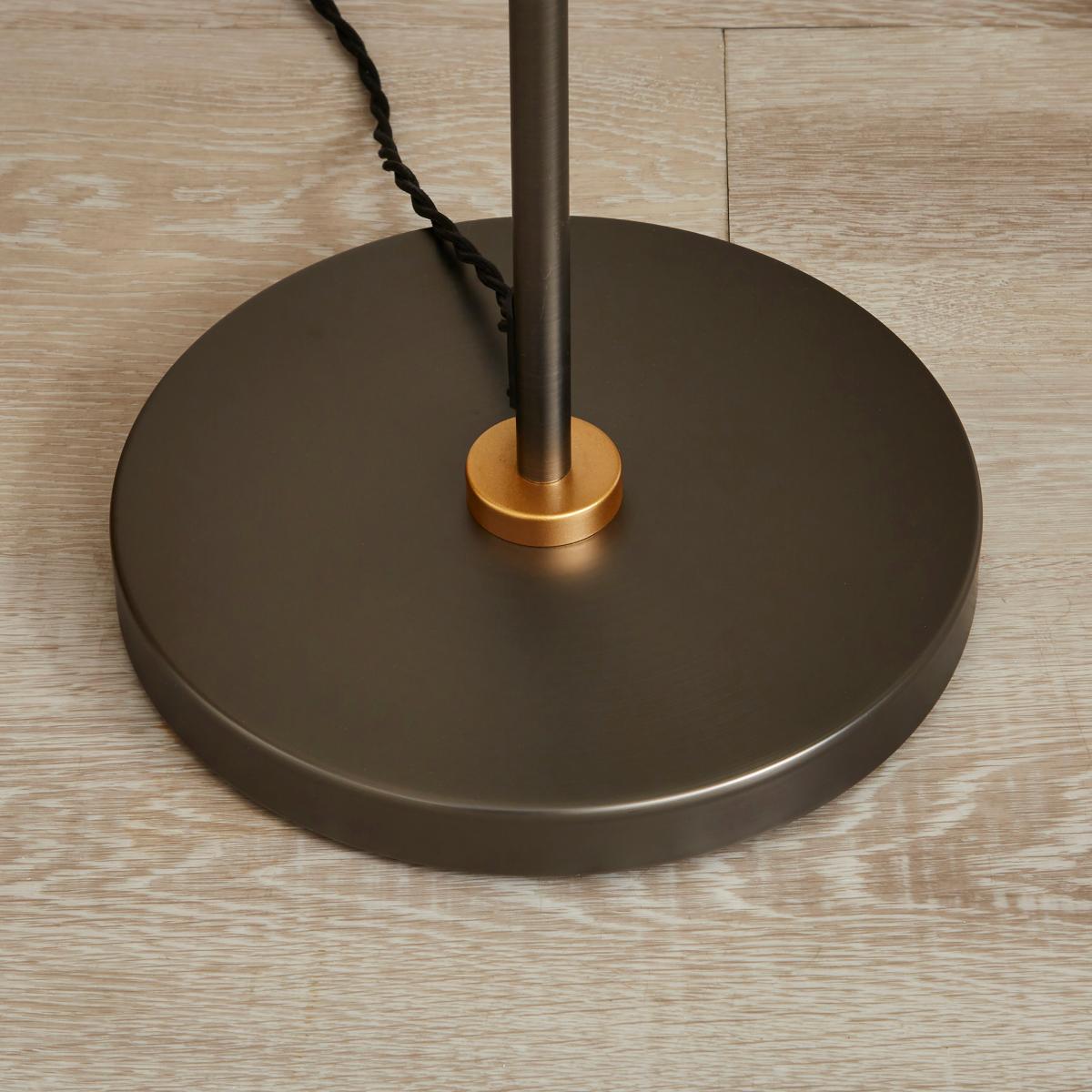 Molecular Industrial Metal Floor Lamp Clear – image 4