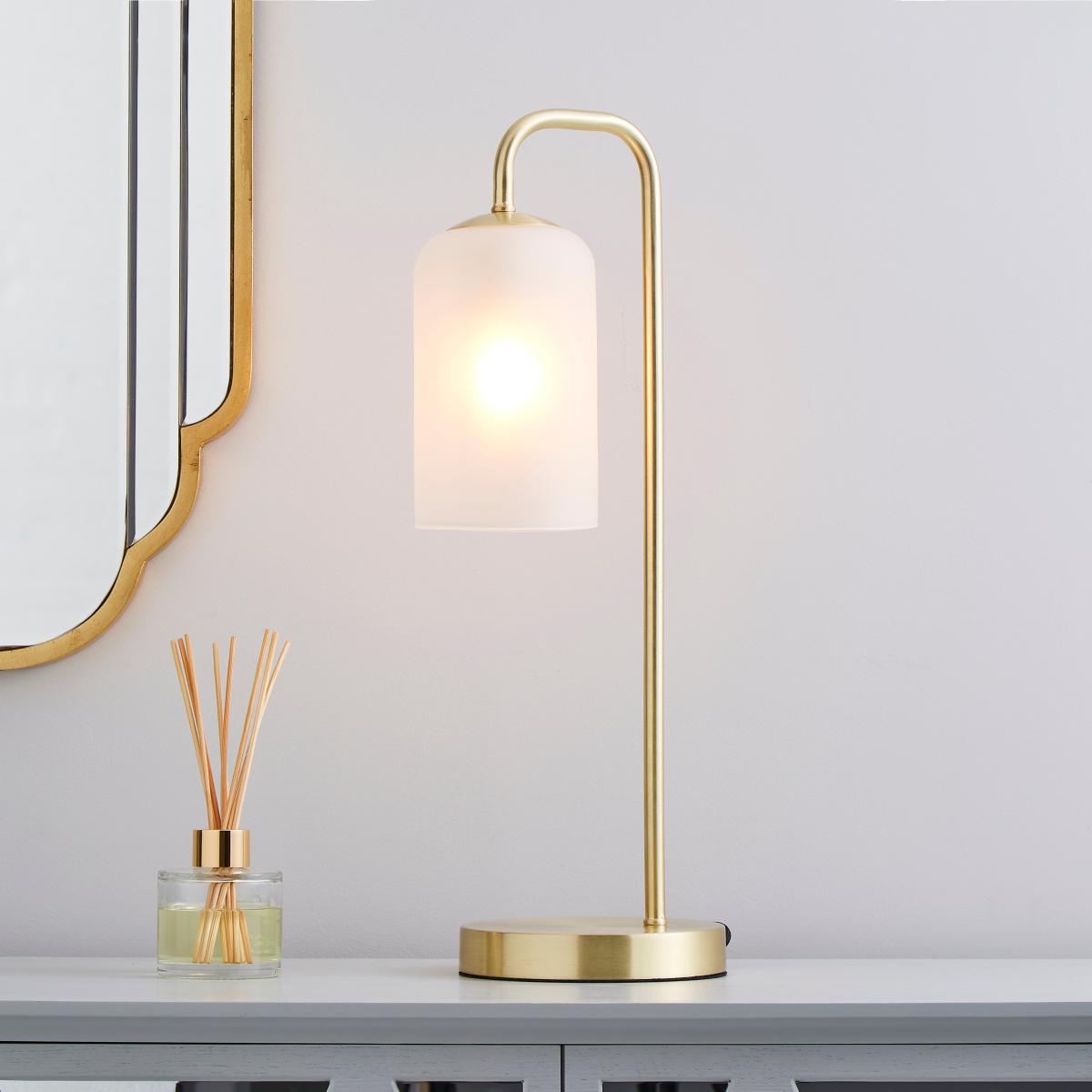 Palazzo Gold Effect Table Lamp Gold – image 1