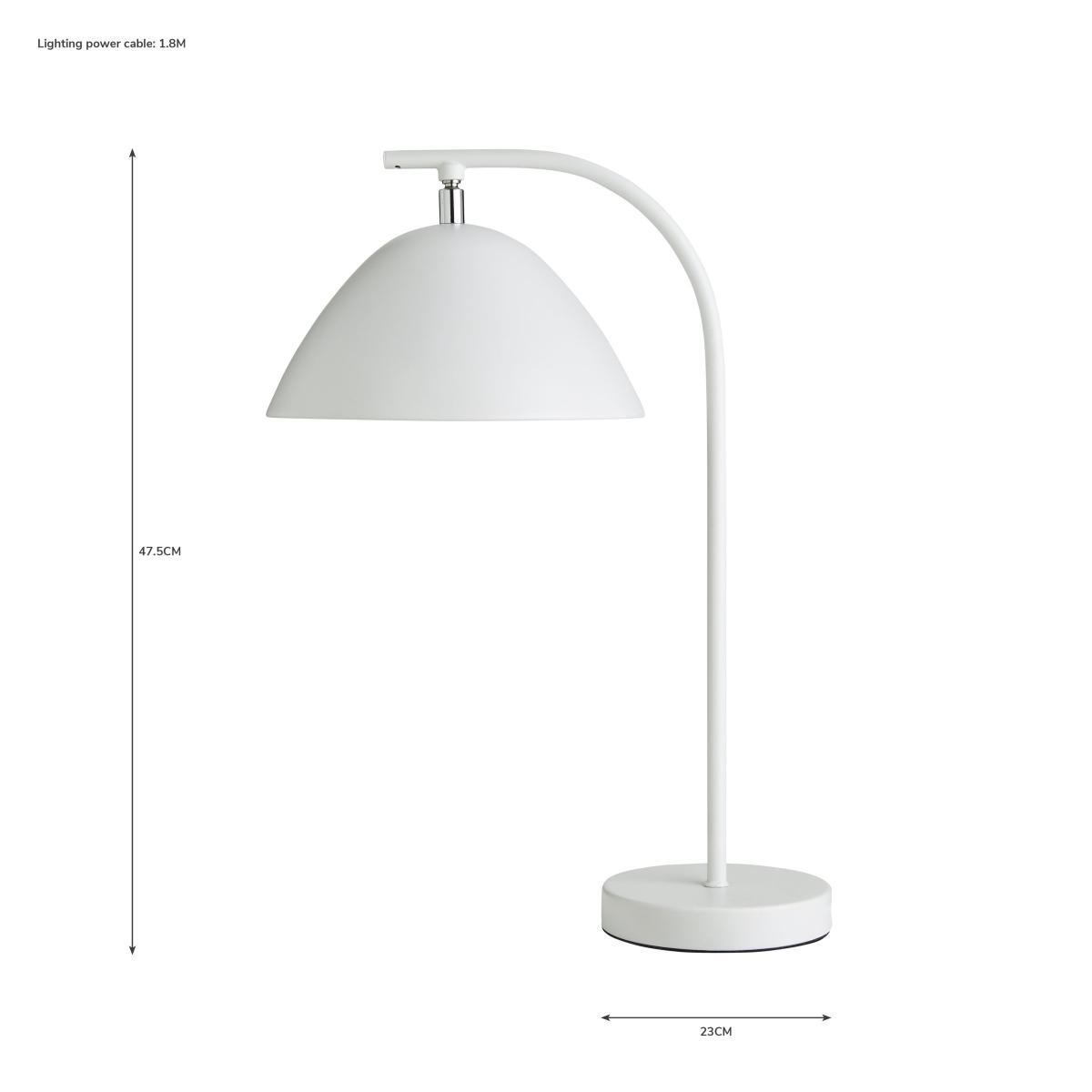 Donia Table Lamp White – image 6