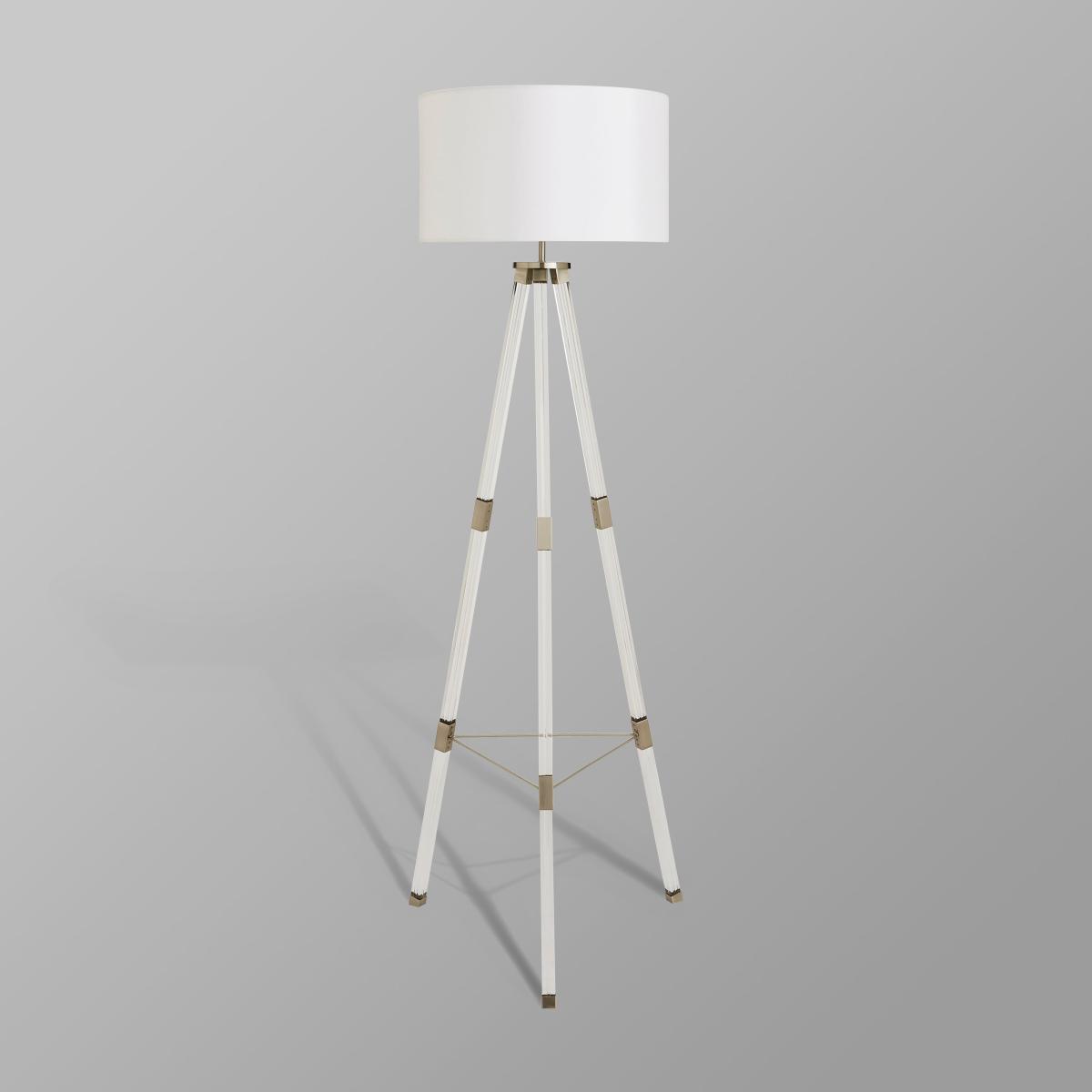 Hotel Finley Tripod Floor Lamp Silver – image 5