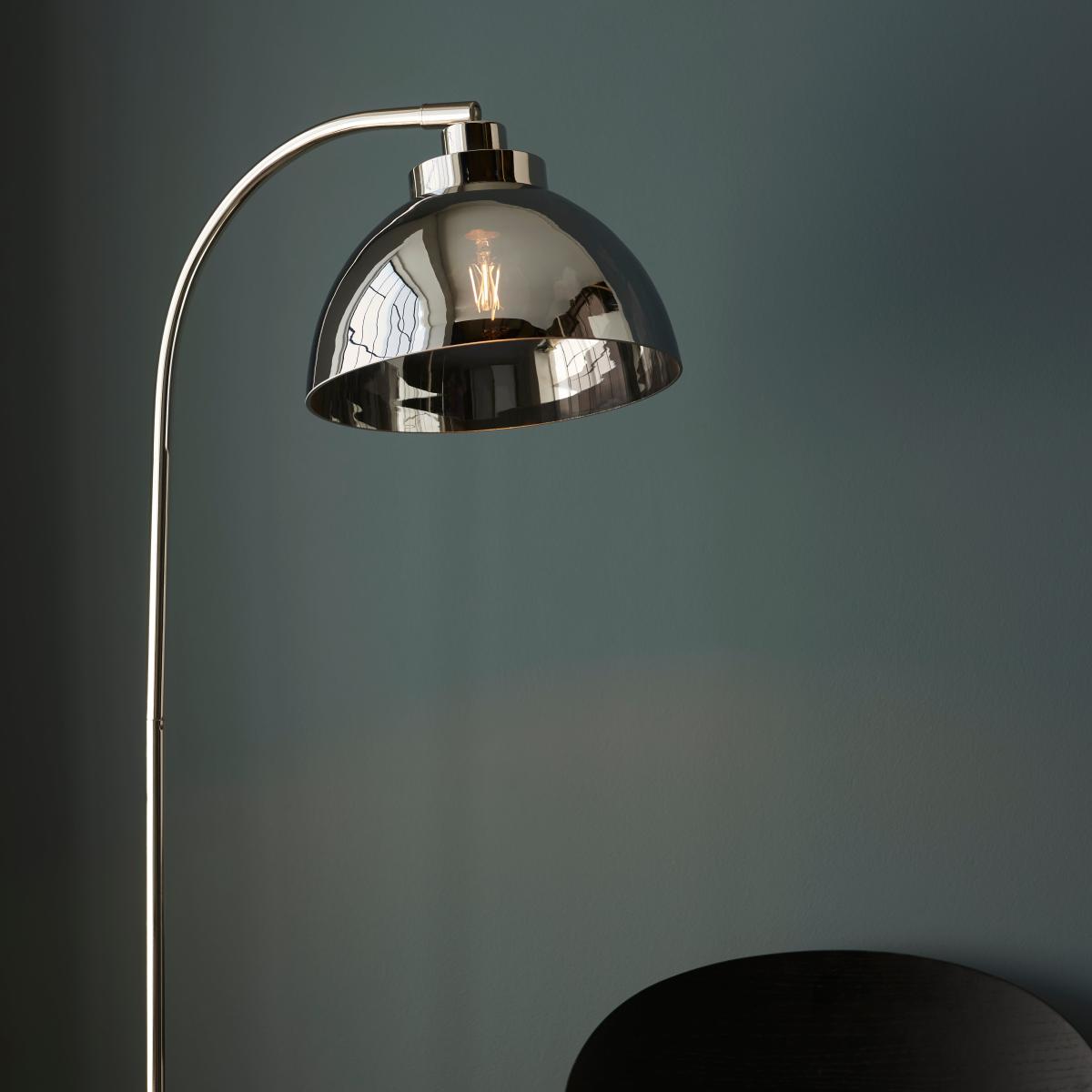 Vogue Micha Floor Lamp Nickel – image 4