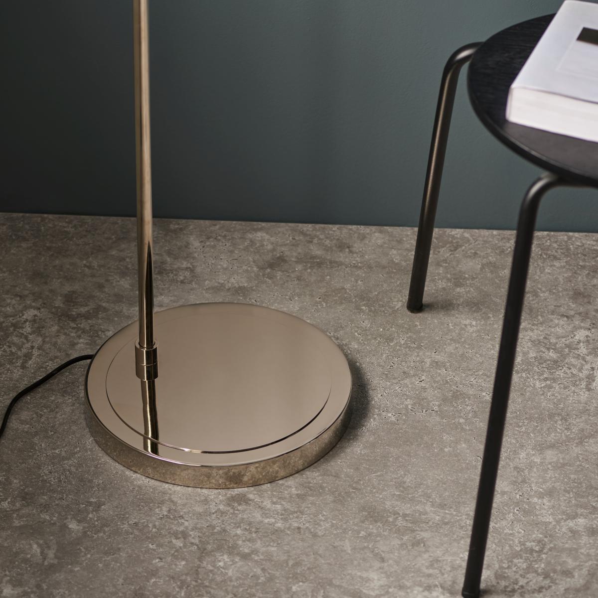 Vogue Micha Floor Lamp Nickel – image 5