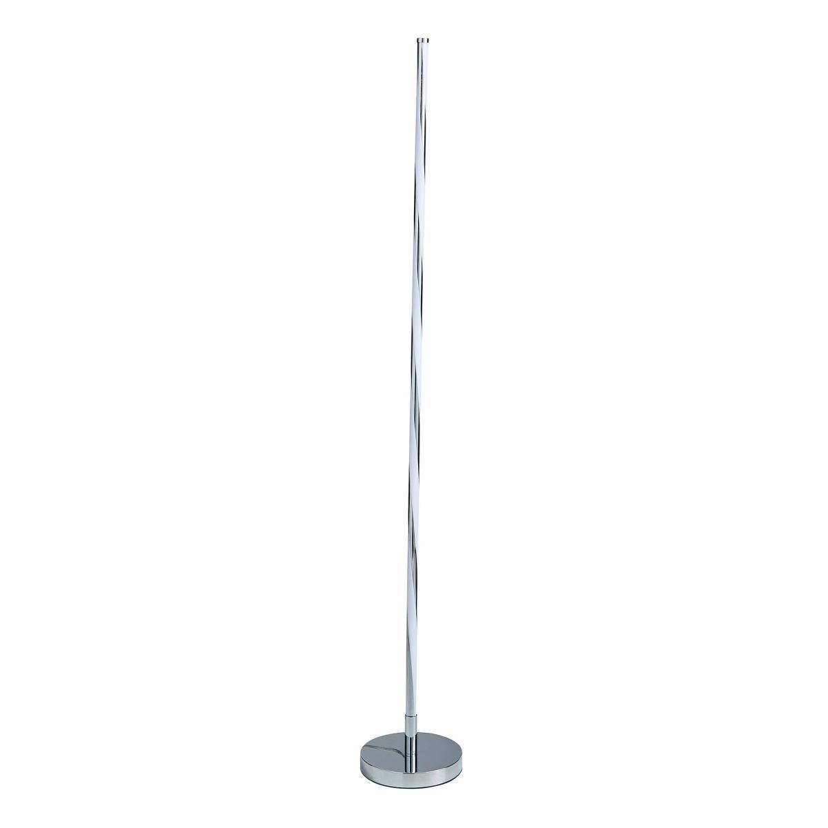 Hettie Integrated LED Floor Lamp Silver – image 5