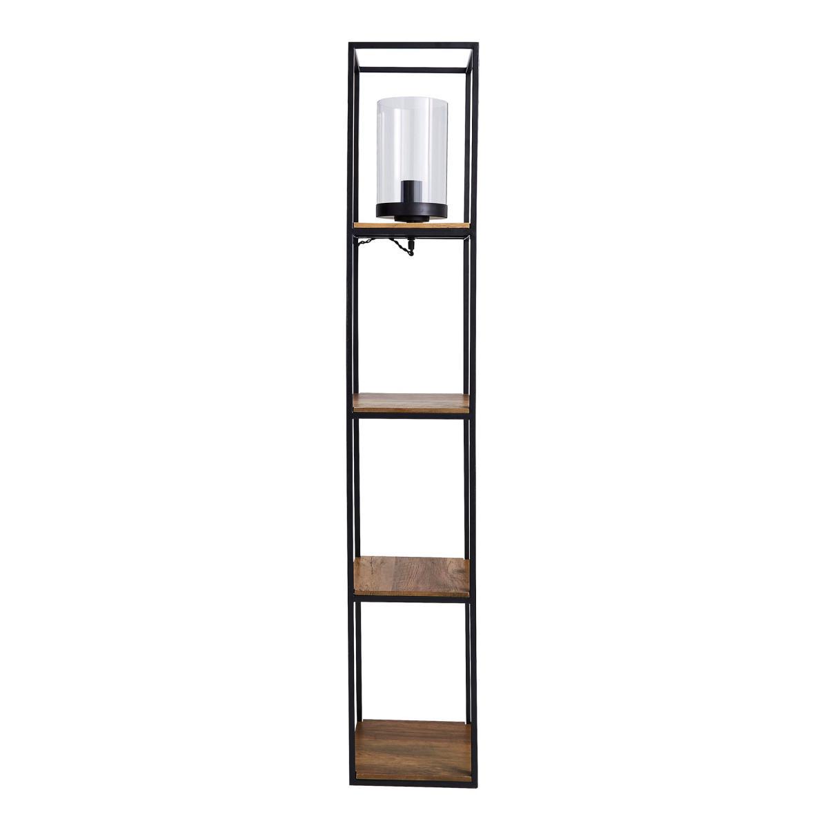 Fulton Shelved Floor Lamp Pine – image 5