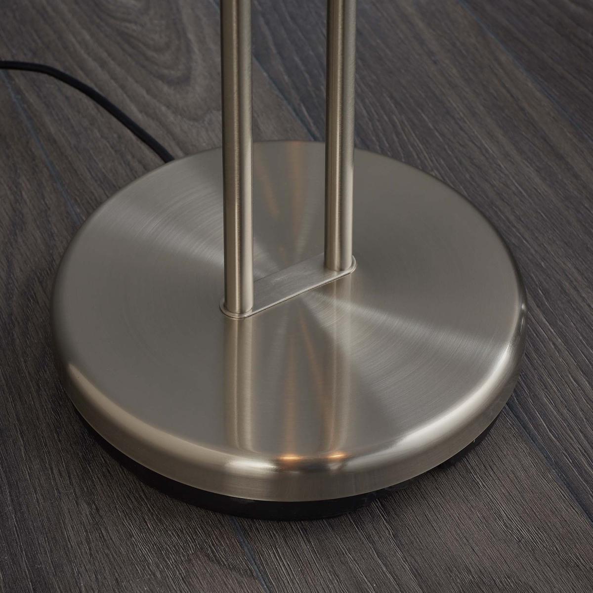 Vogue Rome Father And Child Floor Lamp Satin Nickel Chrome – image 6