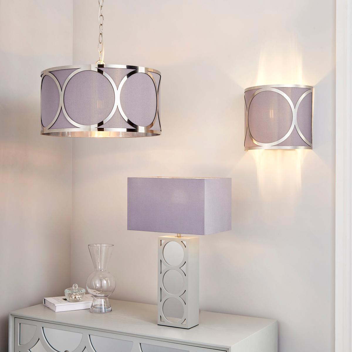 Delphi Table Lamp Silver – image 6
