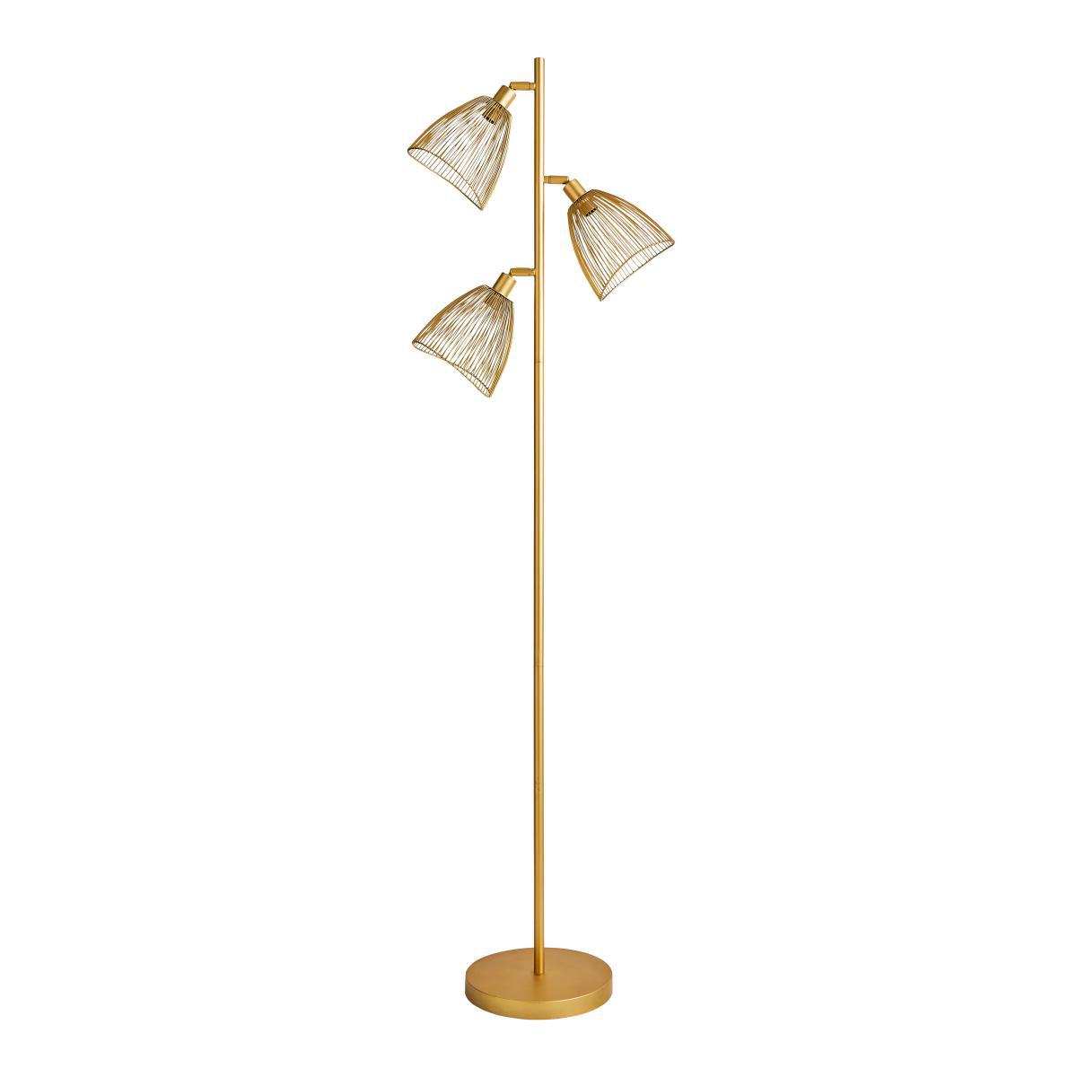 Elements Jaula Gold Floor Lamp Gold – image 5