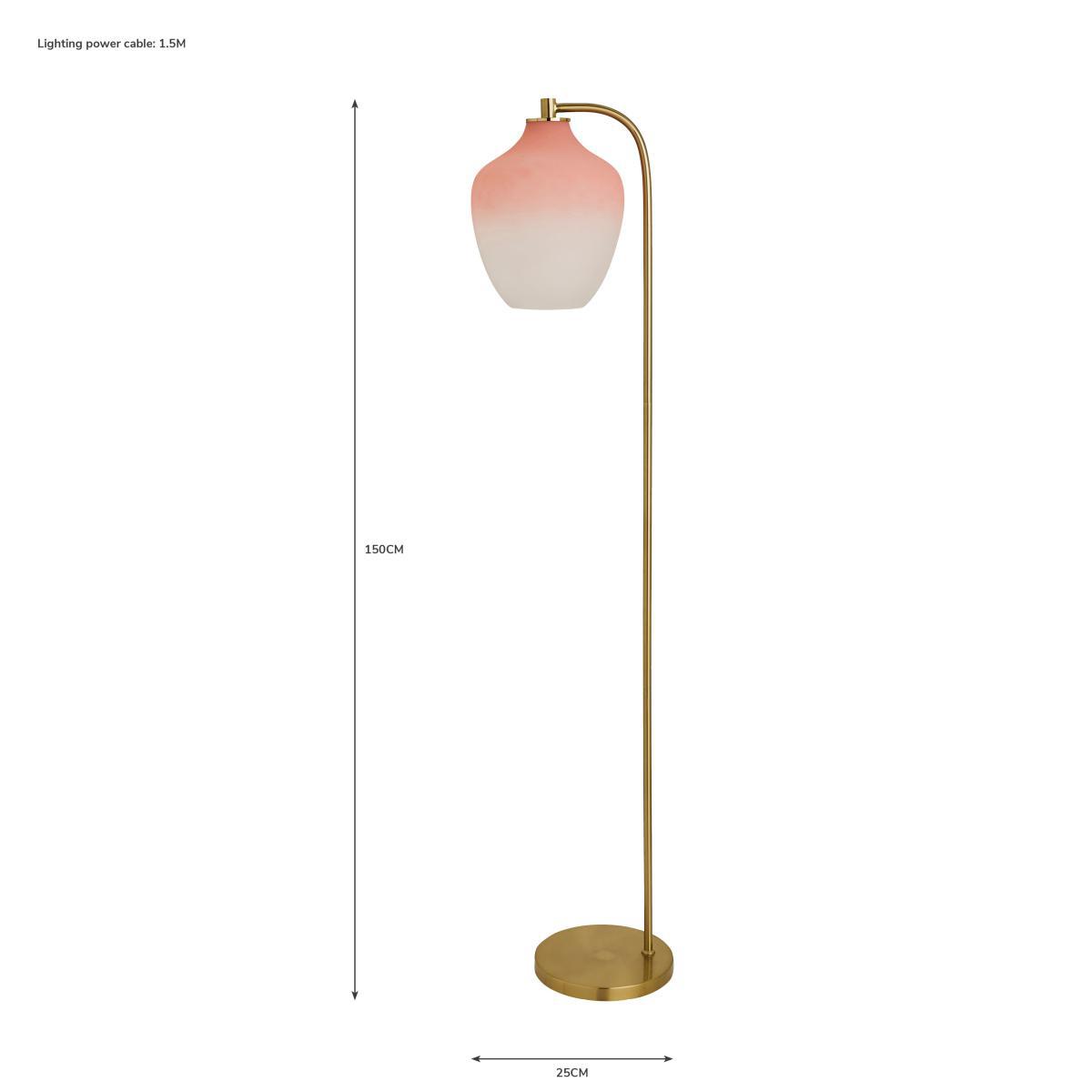 Juliet Floor Lamp Pink – image 6