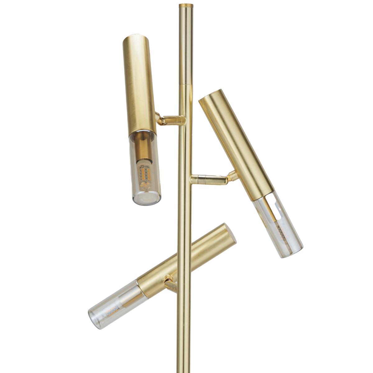 Harper 3 Light Gold Floor Lamp Gold – image 3