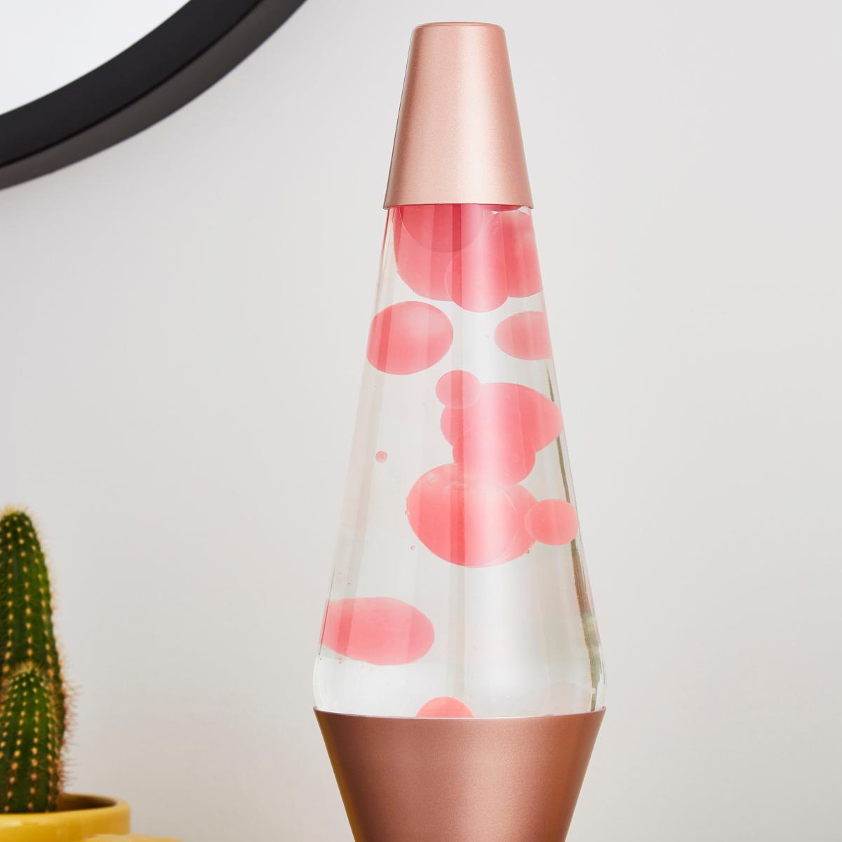 Pink Lava Lamp Rose Gold – image 3