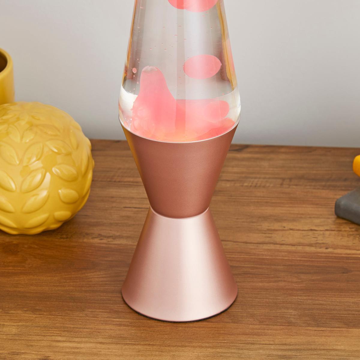Pink Lava Lamp Rose Gold – image 4