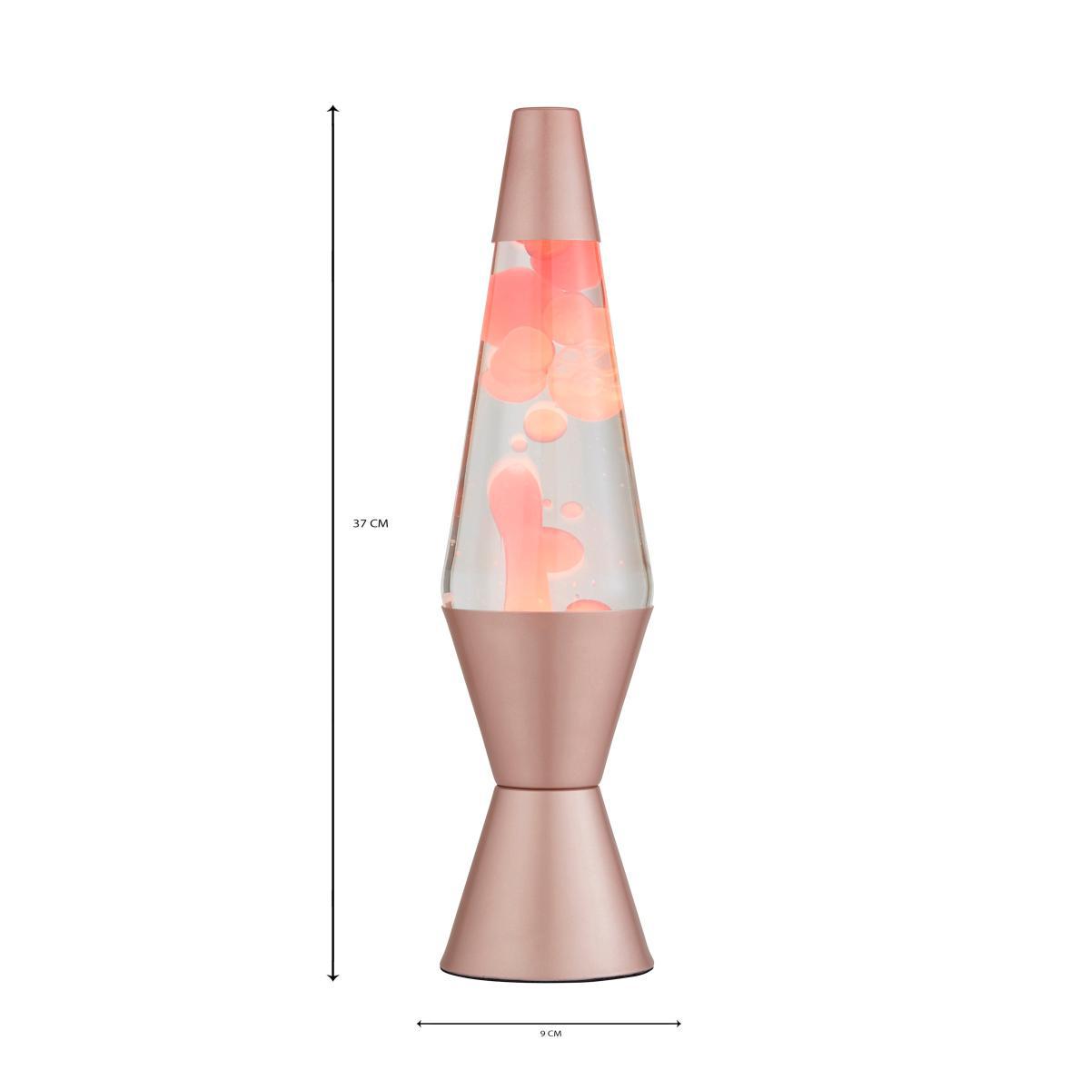 Pink Lava Lamp Rose Gold – image 6