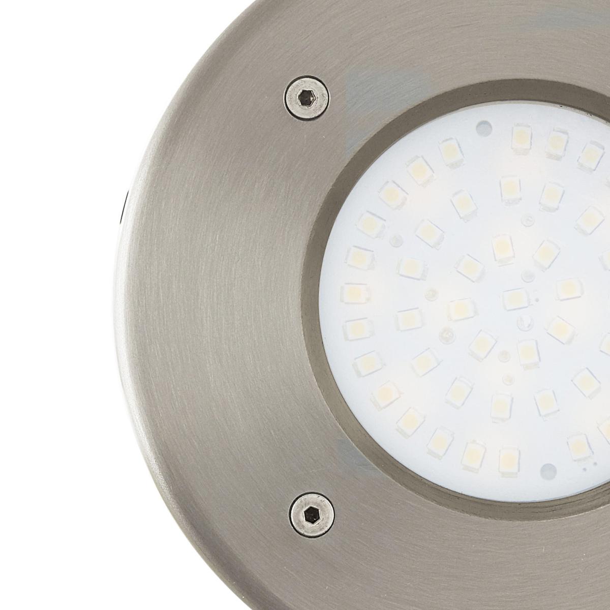 EGLO Lamedo Recessed Ground Light Silver – image 3