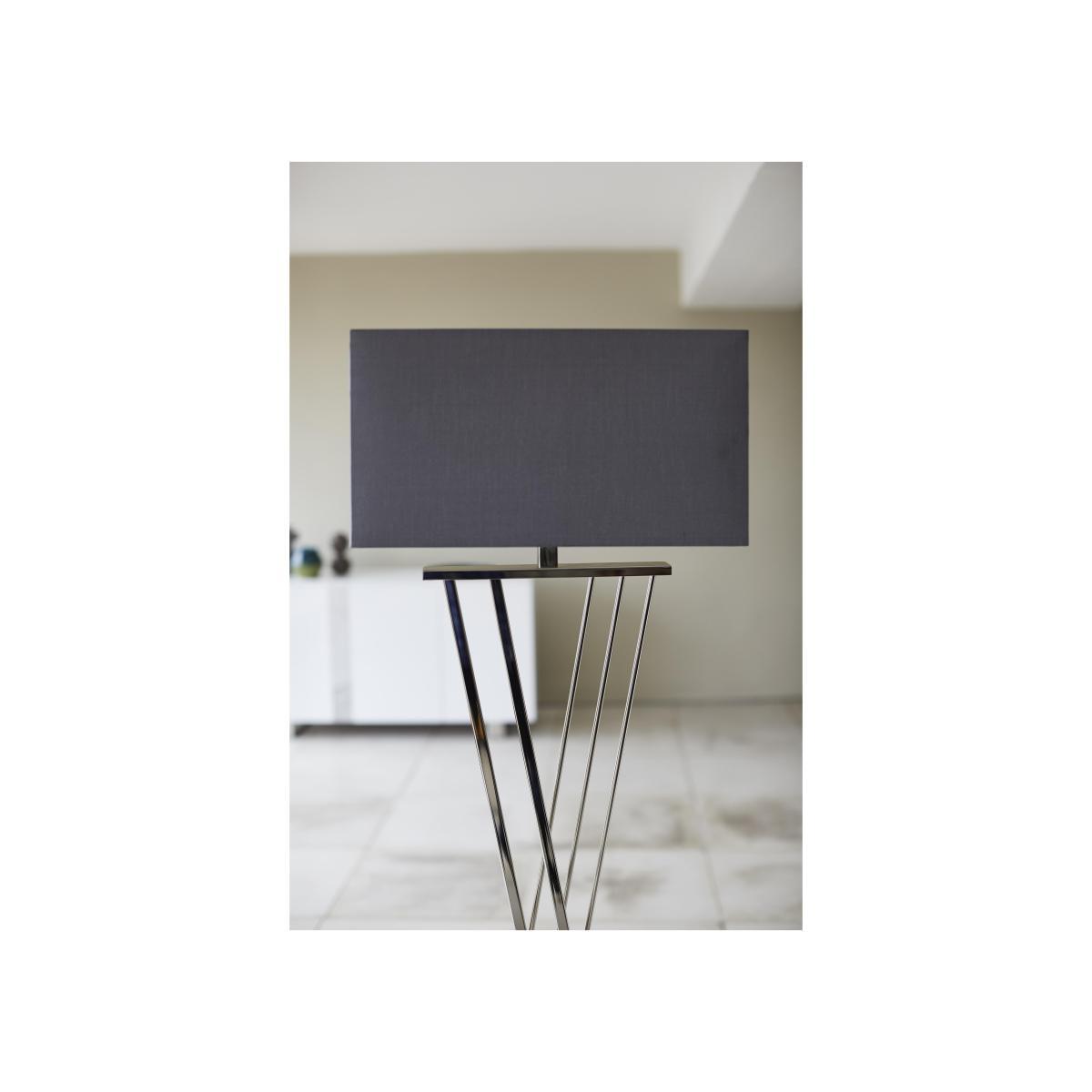 Farren Nickel Floor Lamp - Silver – image 3