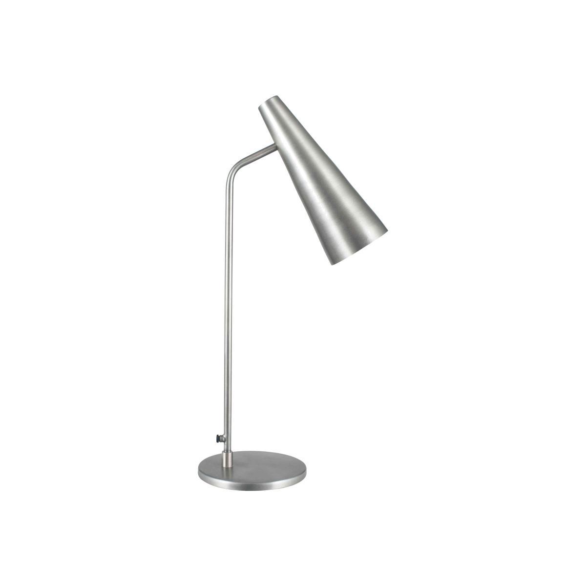 Farrah Antique Silver Task Floor Lamp - Silver – image 1
