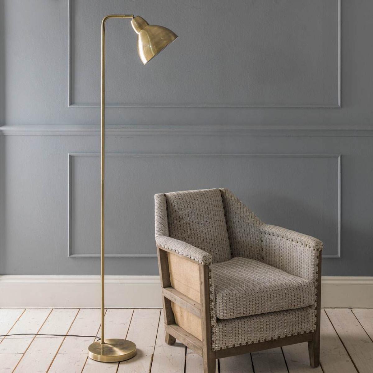 Winslow Brass Floor Lamp