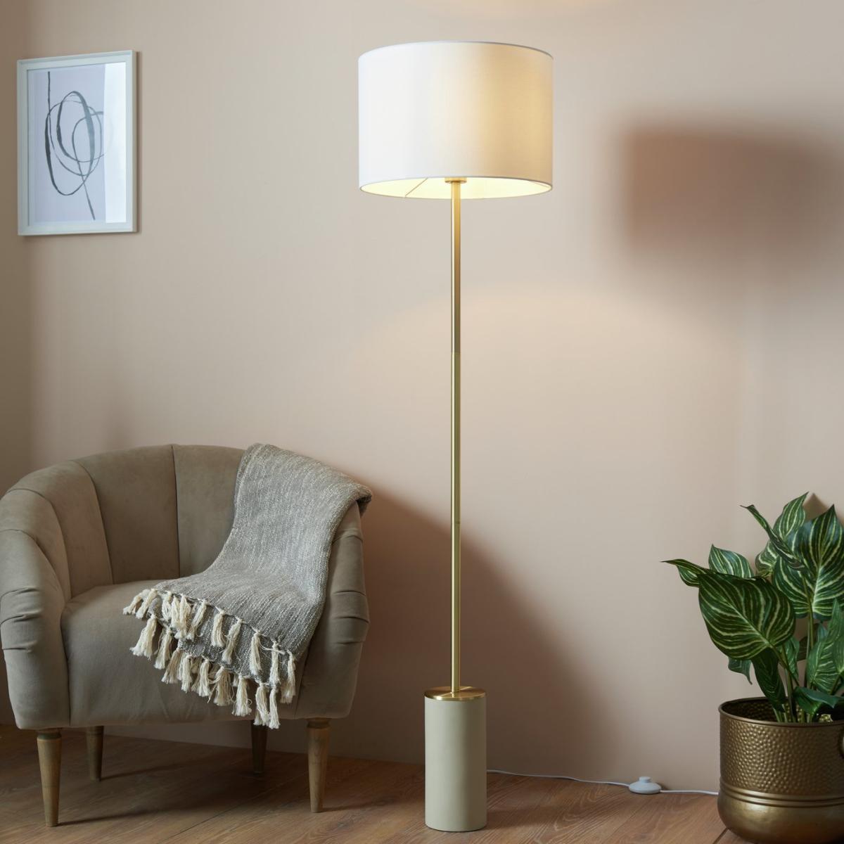 Shore Light Jaida Statement Floor Lamp - Beige – image 2