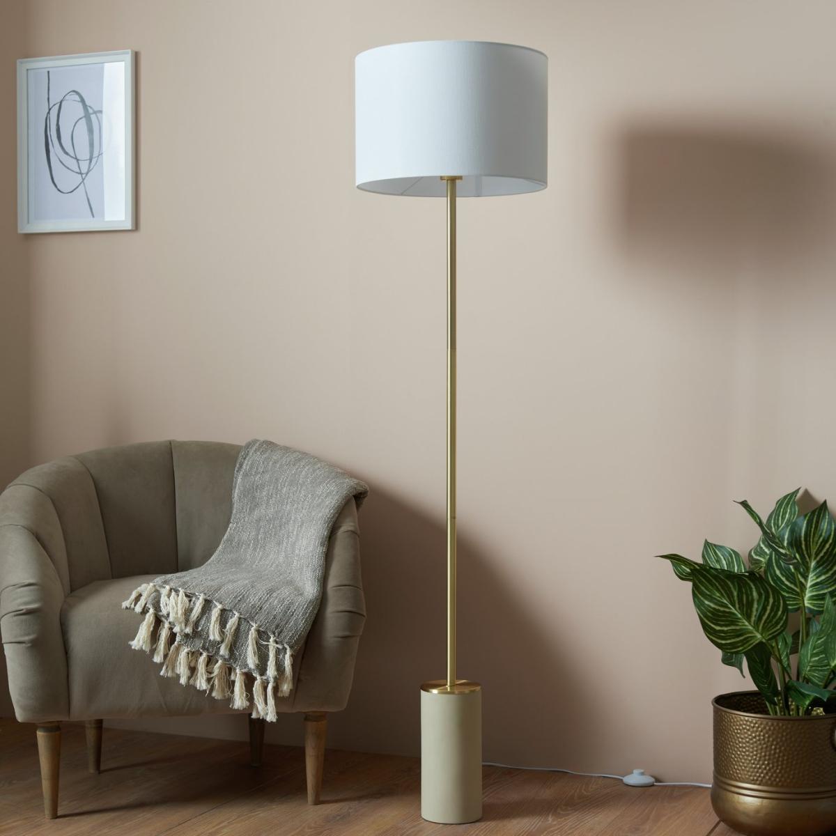 Shore Light Jaida Statement Floor Lamp - Beige – image 1