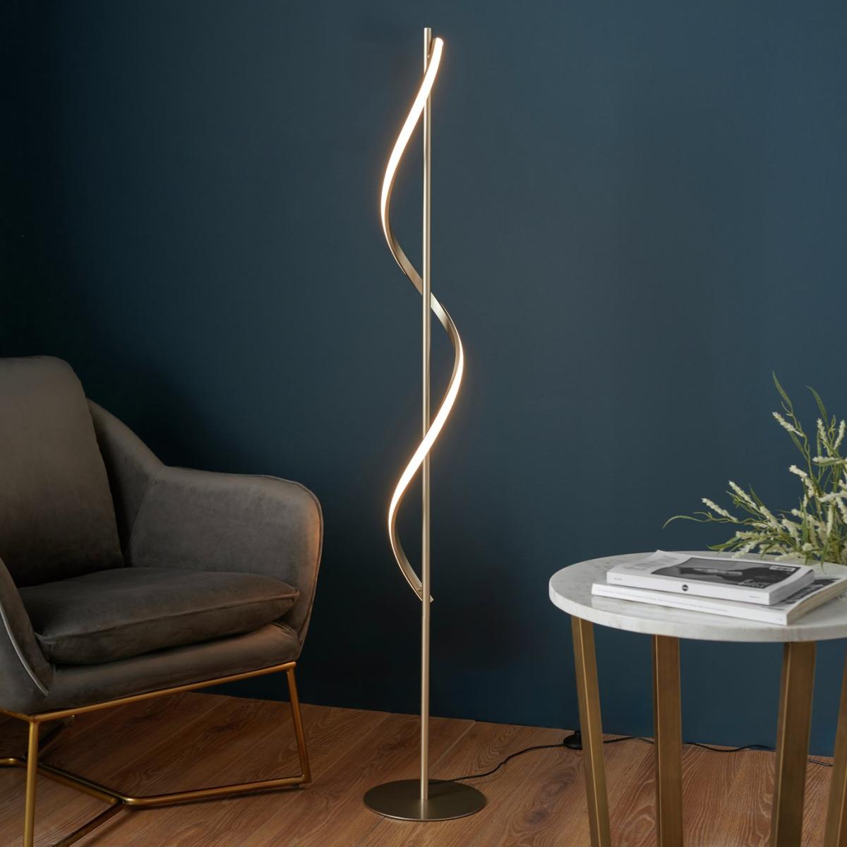 Shore Light Caliso LED Floor Lamp - Gold – image 2