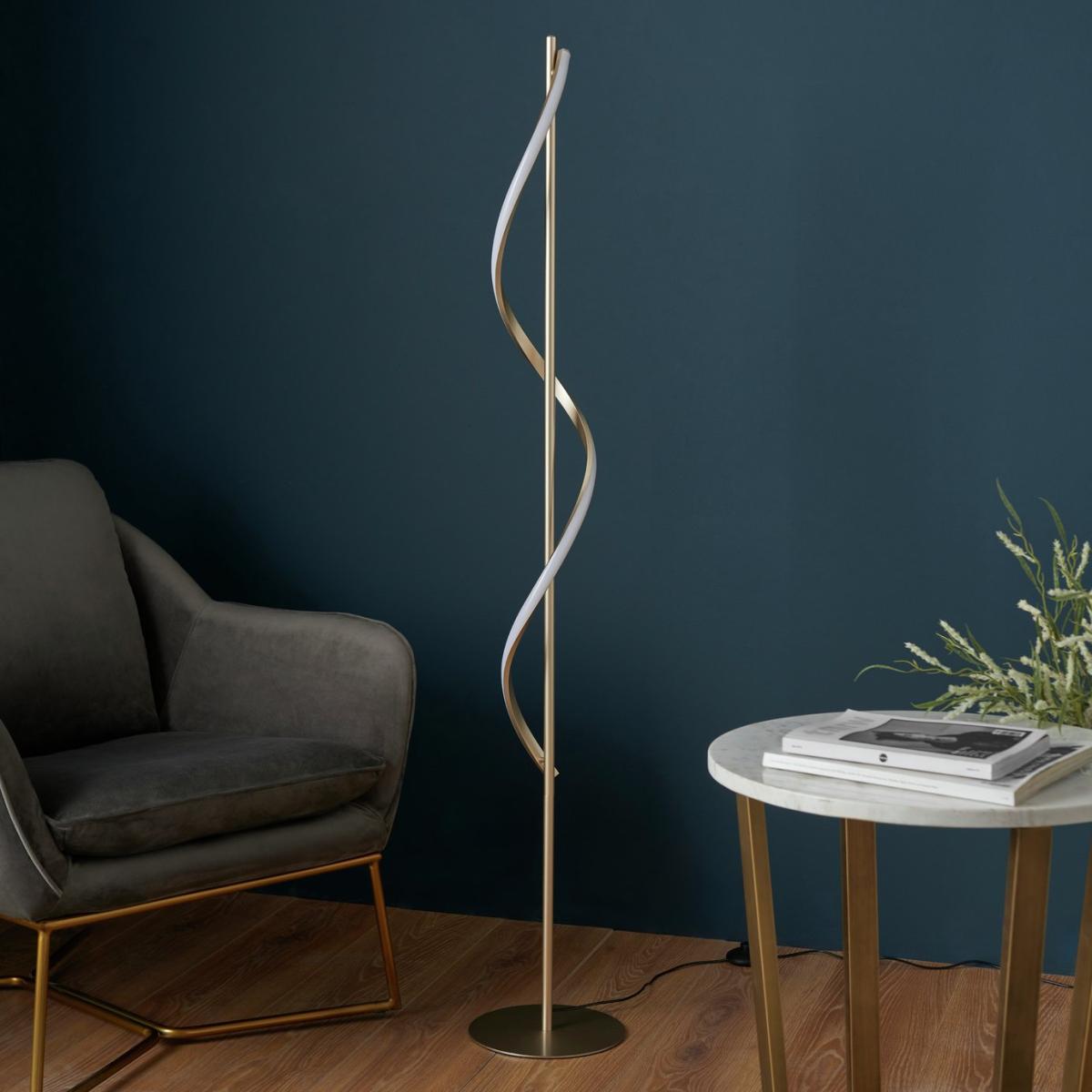 Shore Light Caliso LED Floor Lamp - Gold – image 1