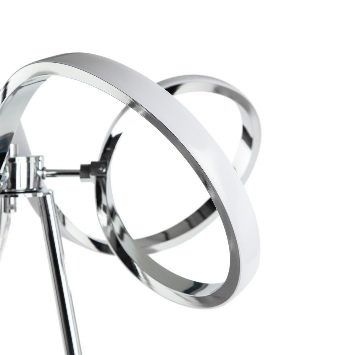 Habitat Spiral LED Tripod Floor Lamp - Chrome – image 4