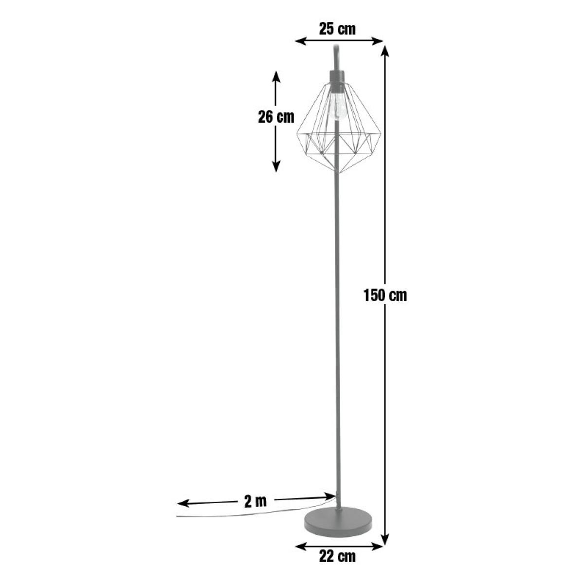 Habitat Kanso Floor Lamp - Black – image 8