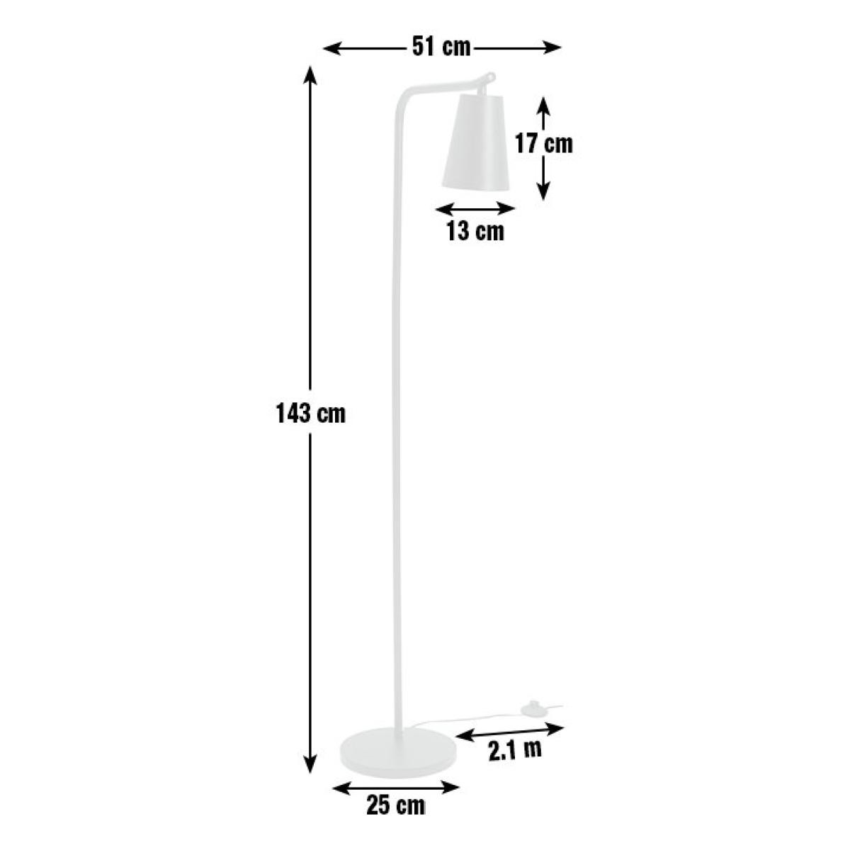 Habitat Exaggerated L Bend Floor Lamp - Black – image 9