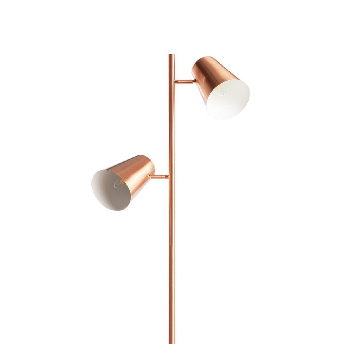 Habitat Iras Copper 2 Light Floor Lamp - Copper – image 6
