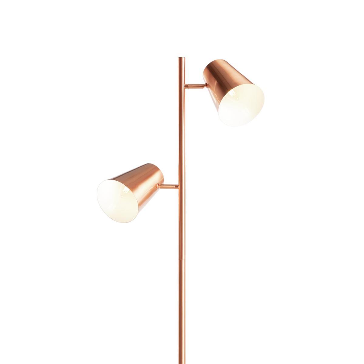 Habitat Iras Copper 2 Light Floor Lamp - Copper – image 7