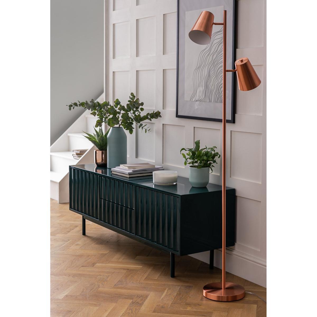 Habitat Iras Copper 2 Light Floor Lamp - Copper – image 8