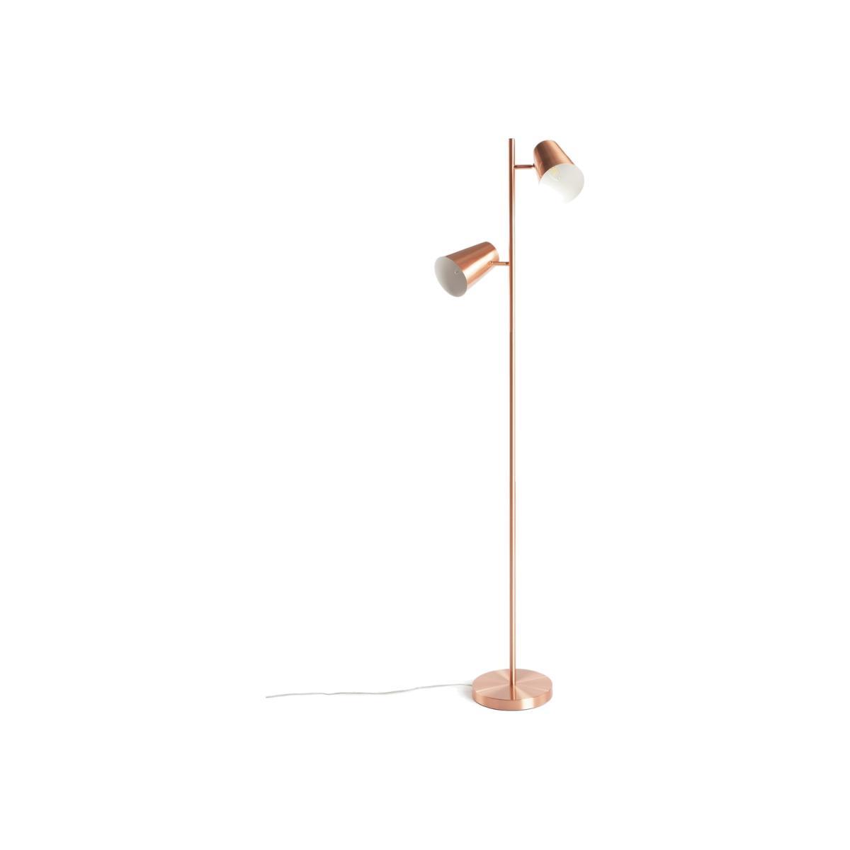 Habitat Iras Copper 2 Light Floor Lamp - Copper – image 1