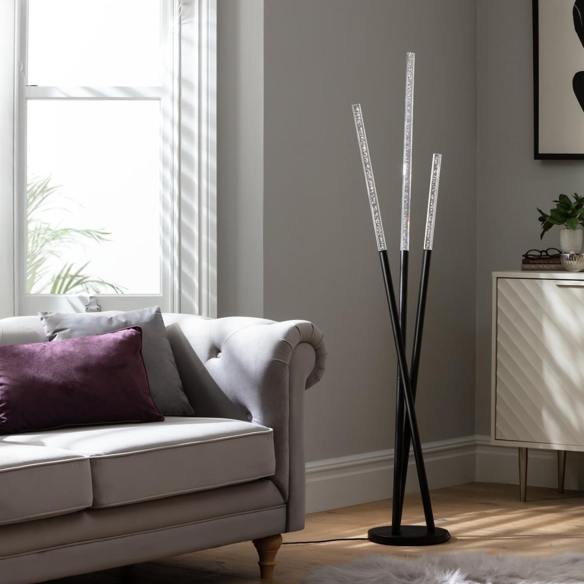 Habitat LED Bubble Floor Lamp - Black – image 1