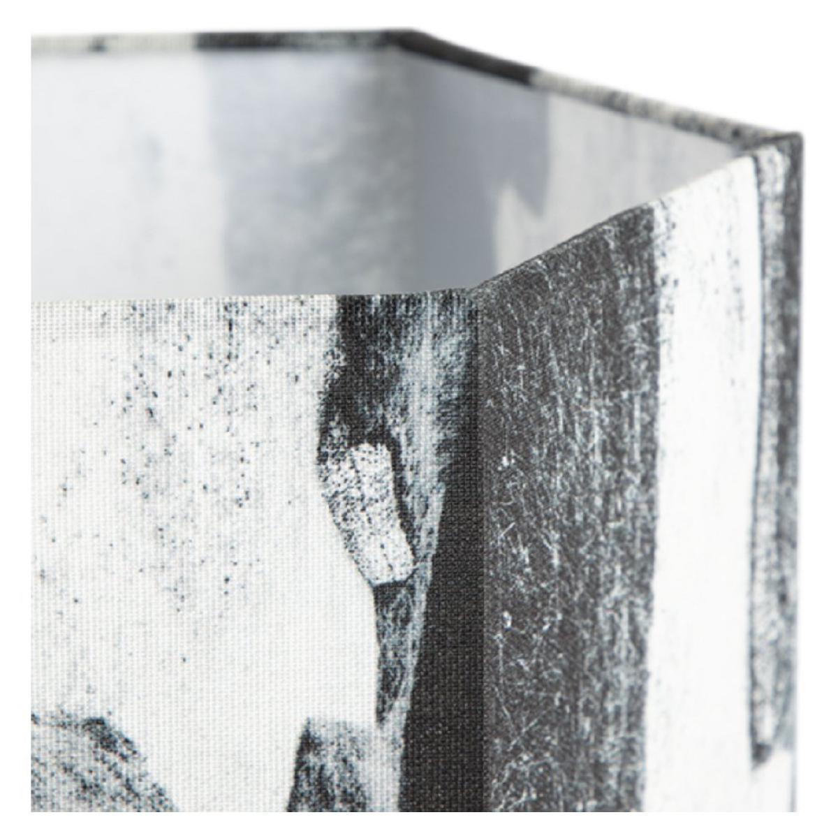 Habitat Whiteleaf Printed Column Floor Lamp - Black & White – image 4