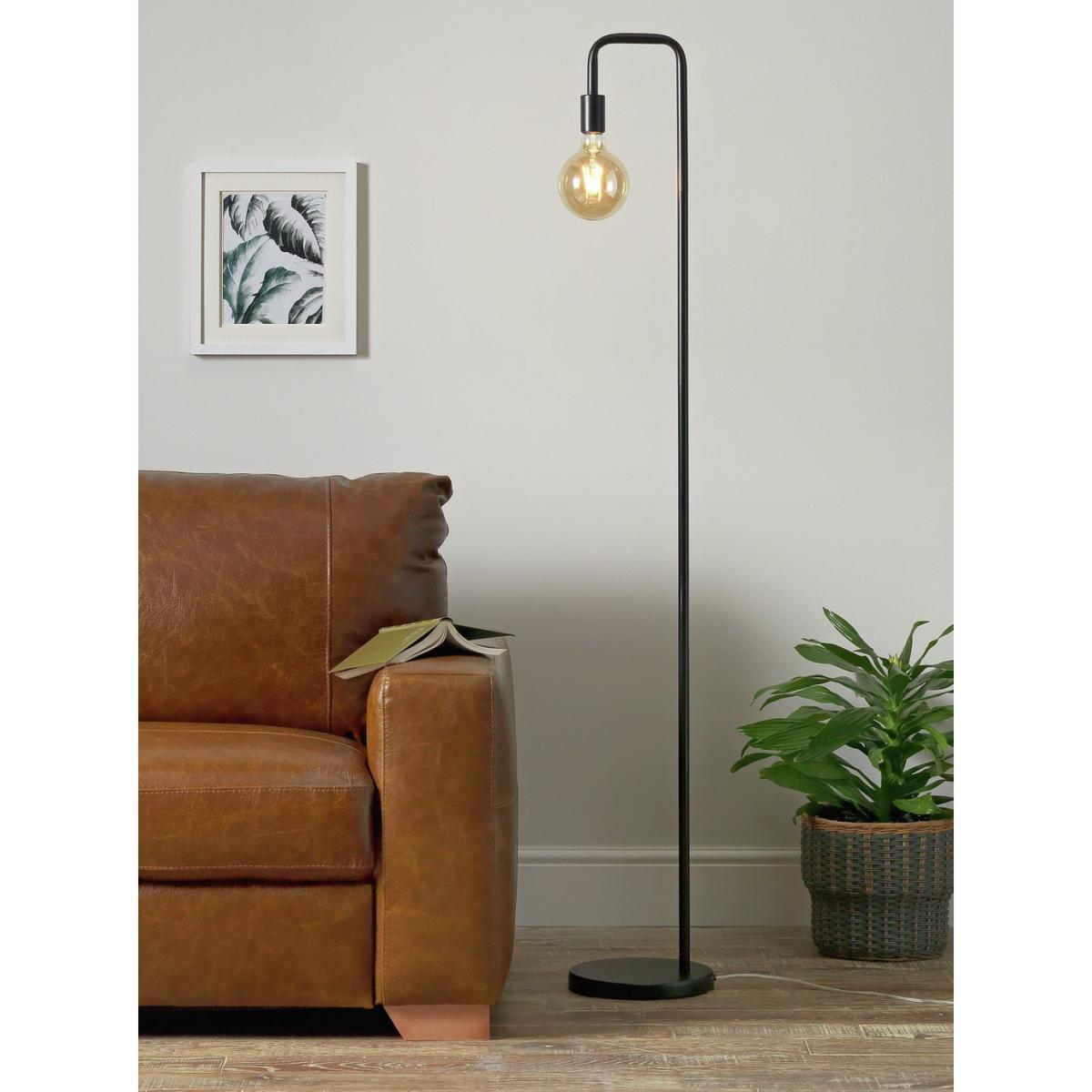 Habitat Rayner Industrial Floor Lamp - Black – image 2