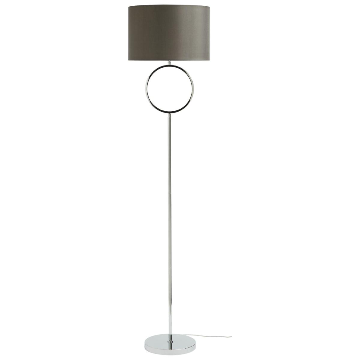 Habitat Ring Floor Lamp - Chrome – image 4