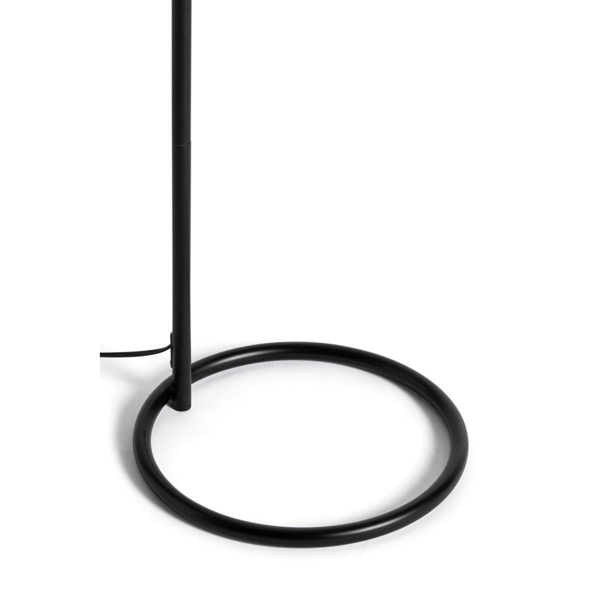 Habitat Narr Metal Shade Floor Lamp - Black and White – image 5