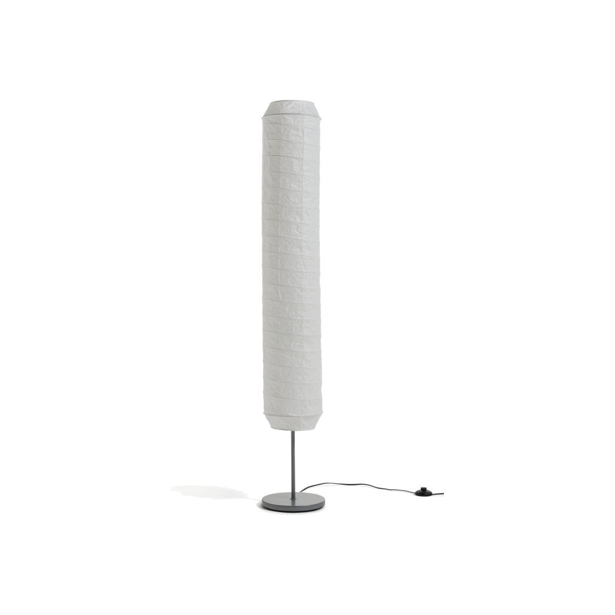 Habitat Cylinder Paper Floor Lamp - White – image 1