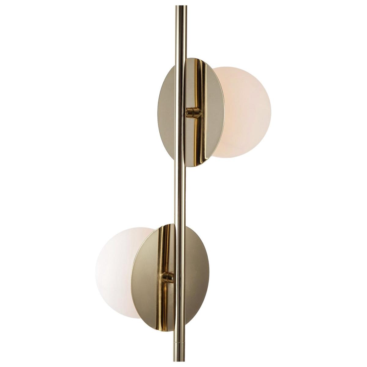 houseof Opal Disk Stick Floor Lamp - Brass – image 5