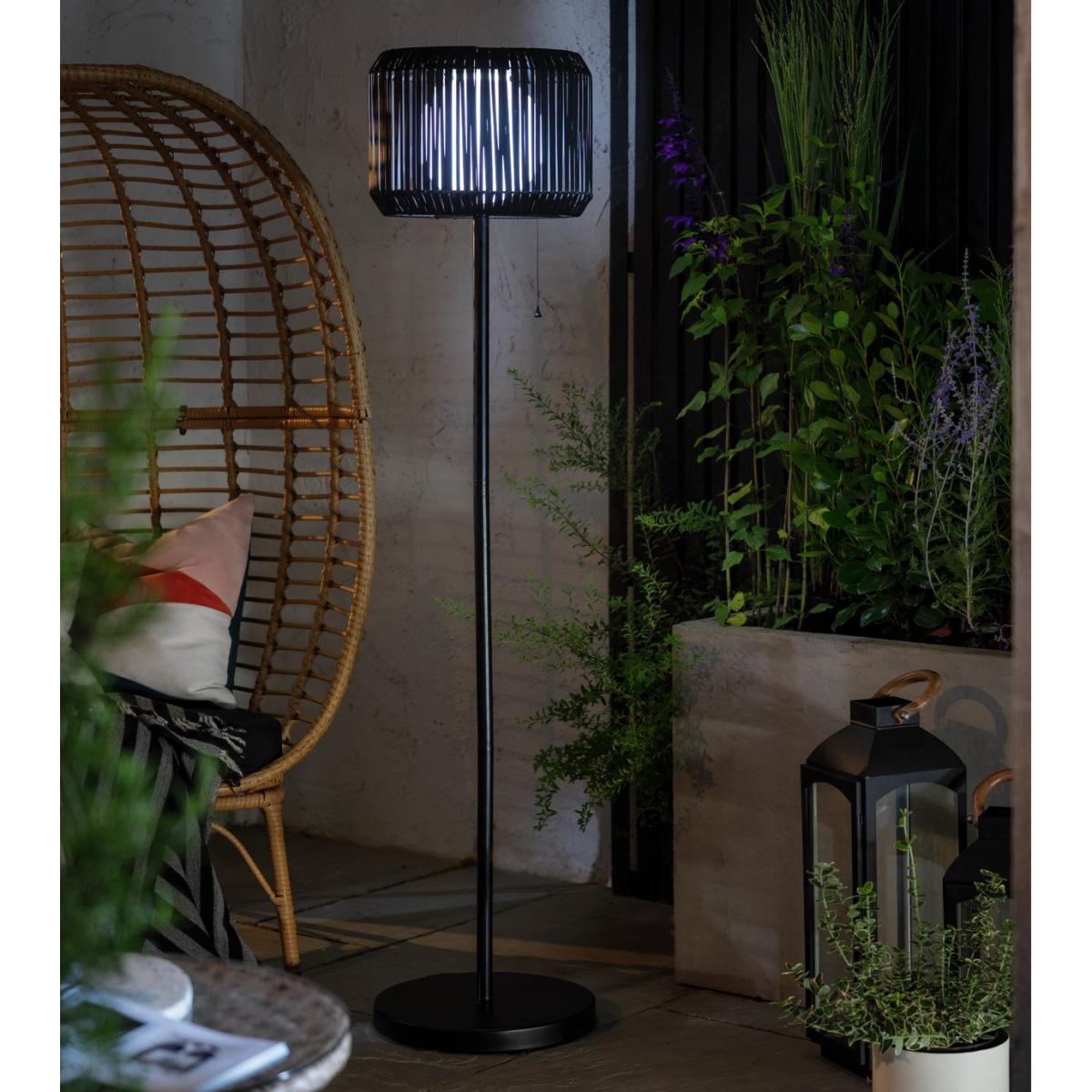 Habitat Solar Tall Rope Floor Lamp – image 2