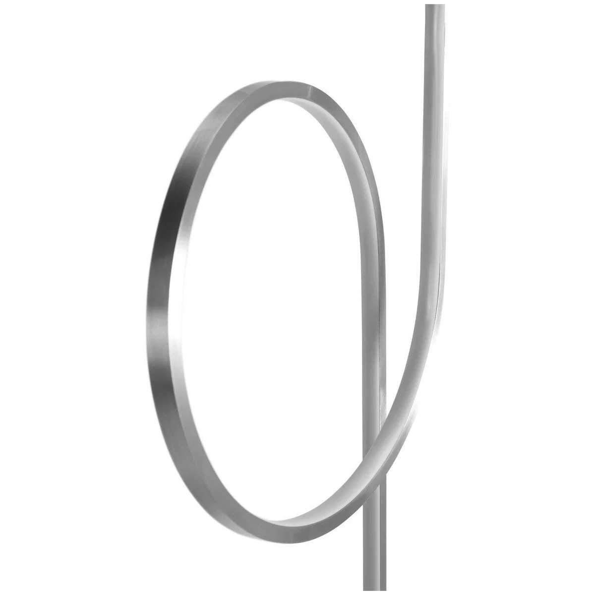 Habitat Pill LED Floor Lamp - Brushed Chrome – image 5