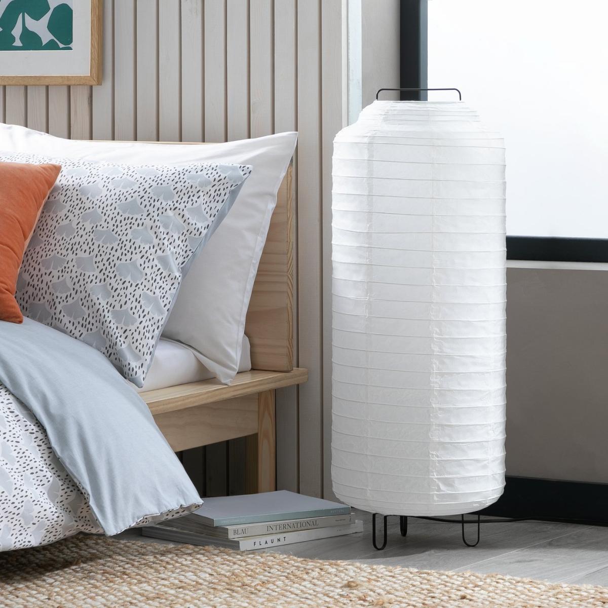 Habitat Boulle Japonais Paper Statement Floor Lamp - White – image 2
