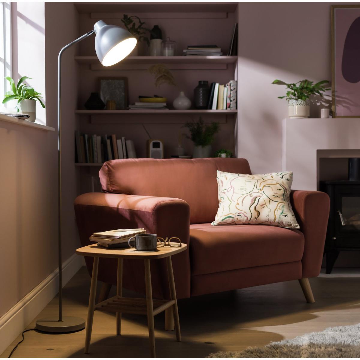 Habitat Morlie Floor Lamp - Matt Grey – image 2