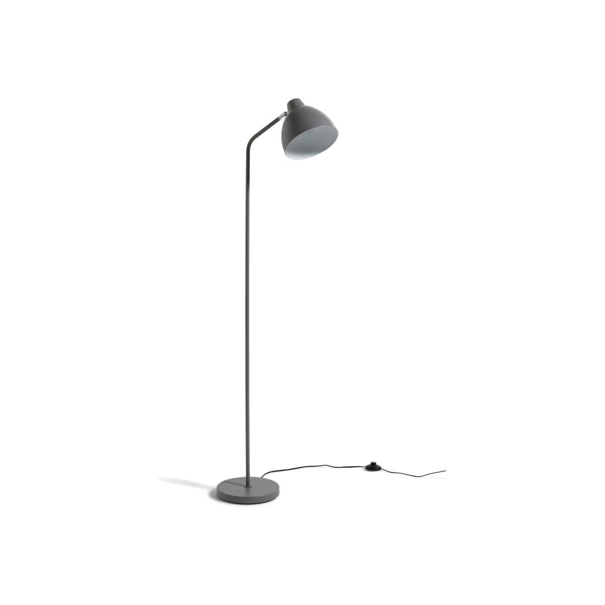 Habitat Morlie Floor Lamp - Matt Grey – image 1