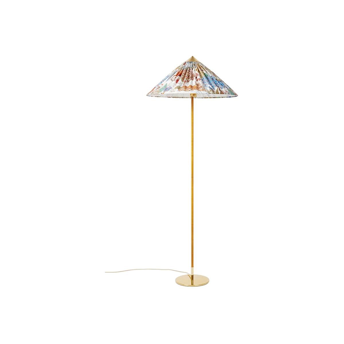 Gubi 9602 Floor Lamp Brass/Pierre Frey – image 1
