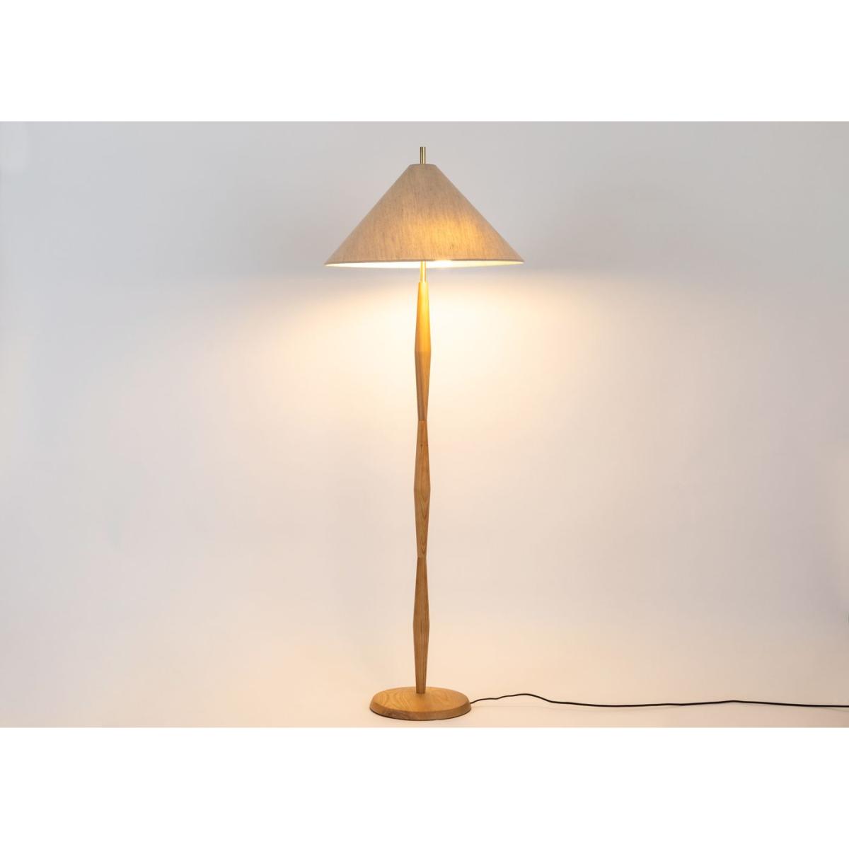 Heal's Osaka Floor Lamp Ash - Heal's UK Lighting – image 2