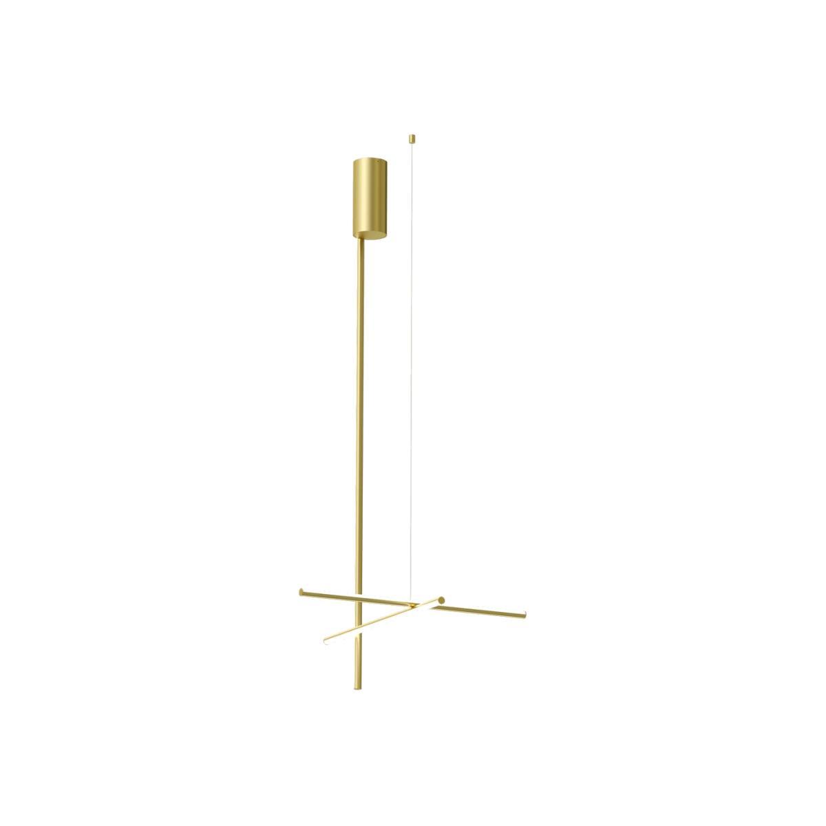 Flos Coordinates C1 Long Pendant Champagne - Heal's UK Lighting – image 1