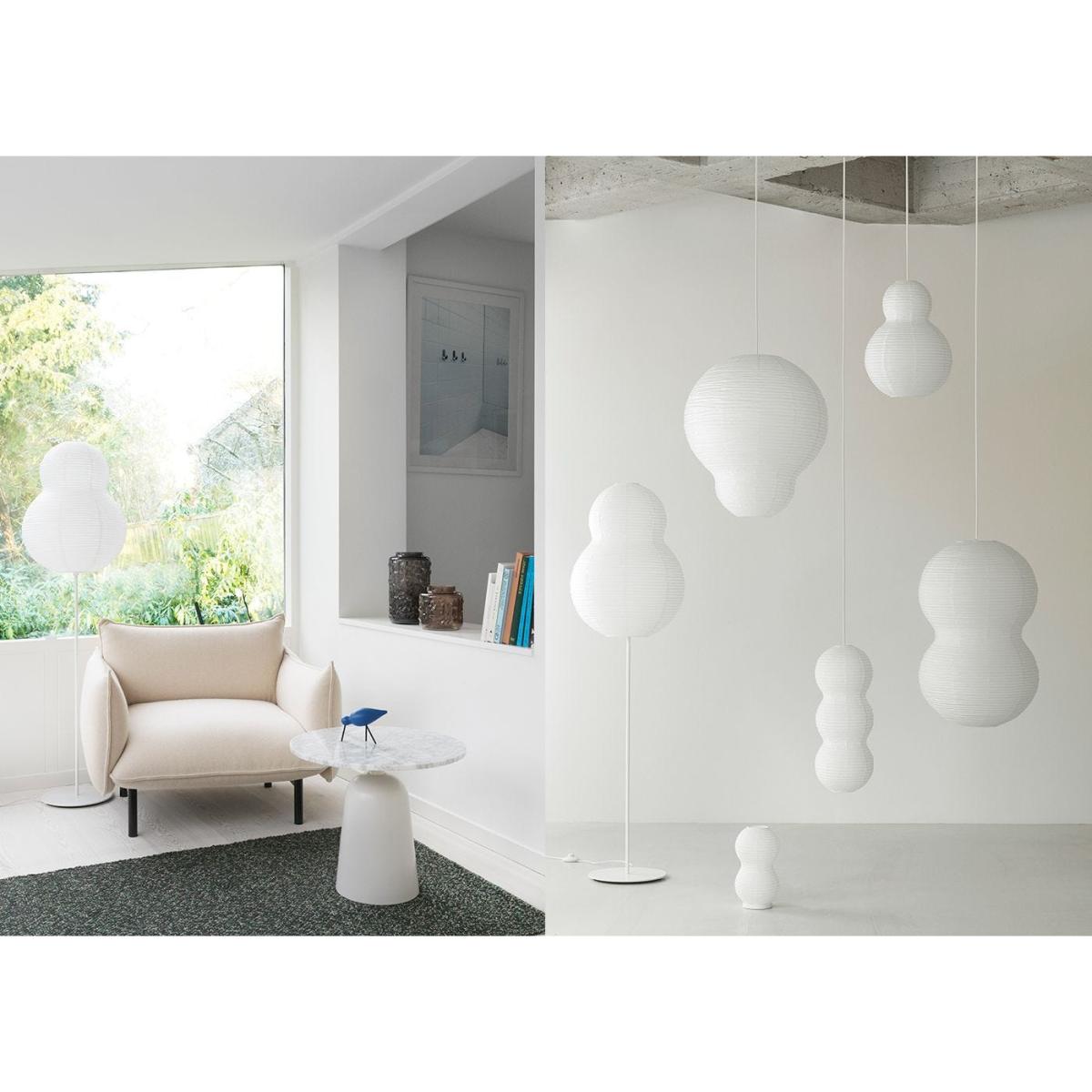 Normann Copenhagen Puff Floor Lamp Bubble White – image 2