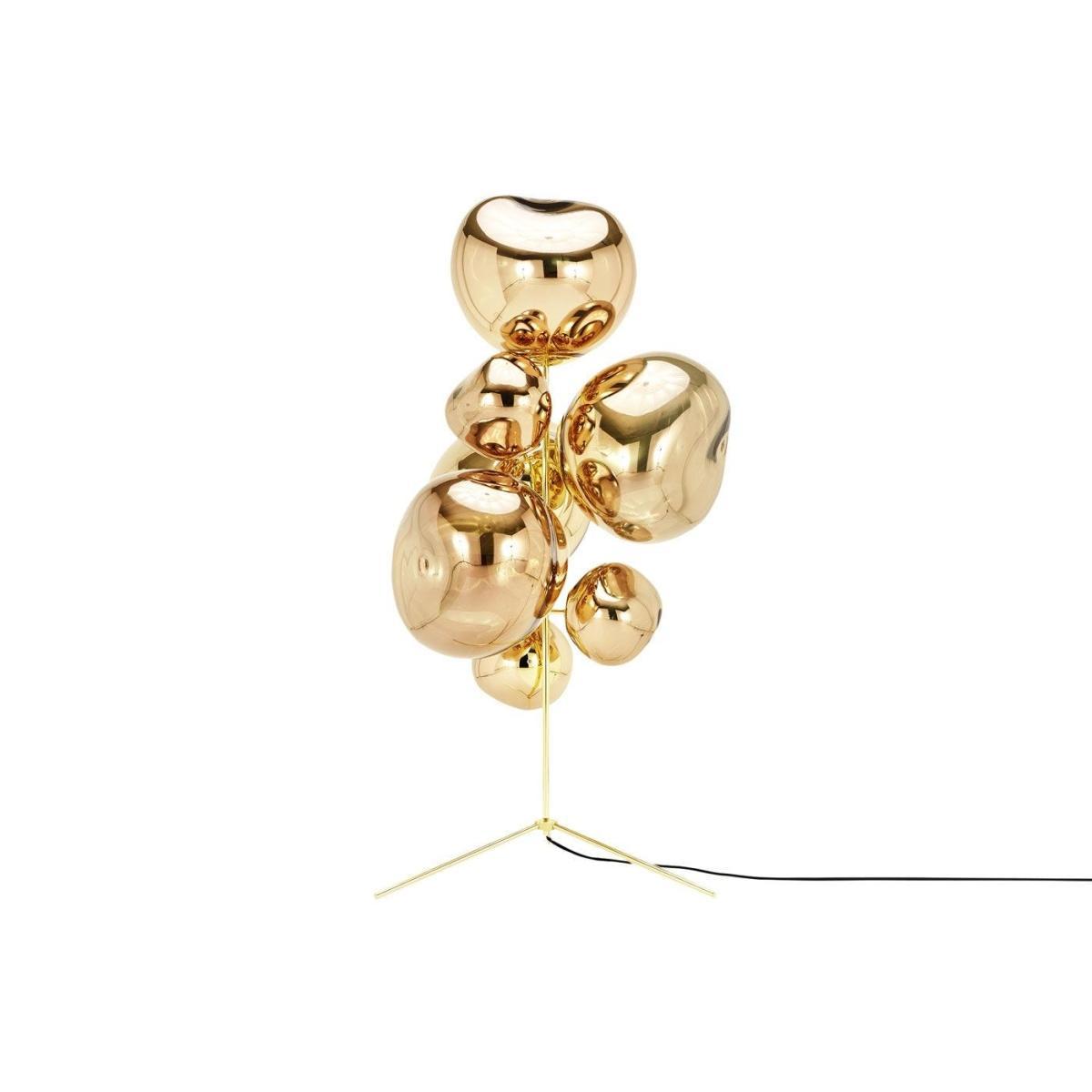 Tom Dixon Melt Floor Lamp Chandelier Gold - Heal's UK Lighting – image 2